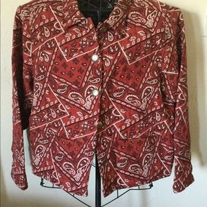 Women’s Bandanna Jacket Western